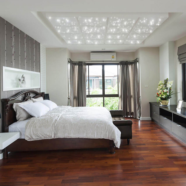 Pixlum - LED Sternenhimmel Schlafzimmer Privat Decken- Wandmontage