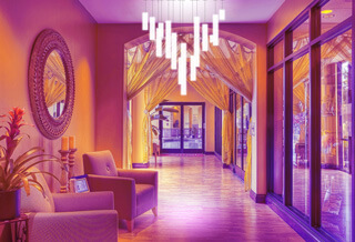 LED Sternenhimmel - Hotel Restaurant Decken und Wandbeleuchtung - Pixlum - Kalt- Warmweiß gemischt LED